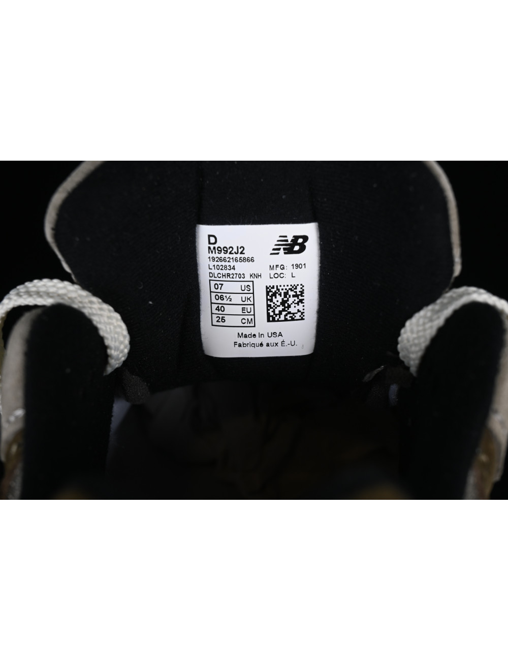 J JJJJound x New Balance NB Made in USA M992 M992J2