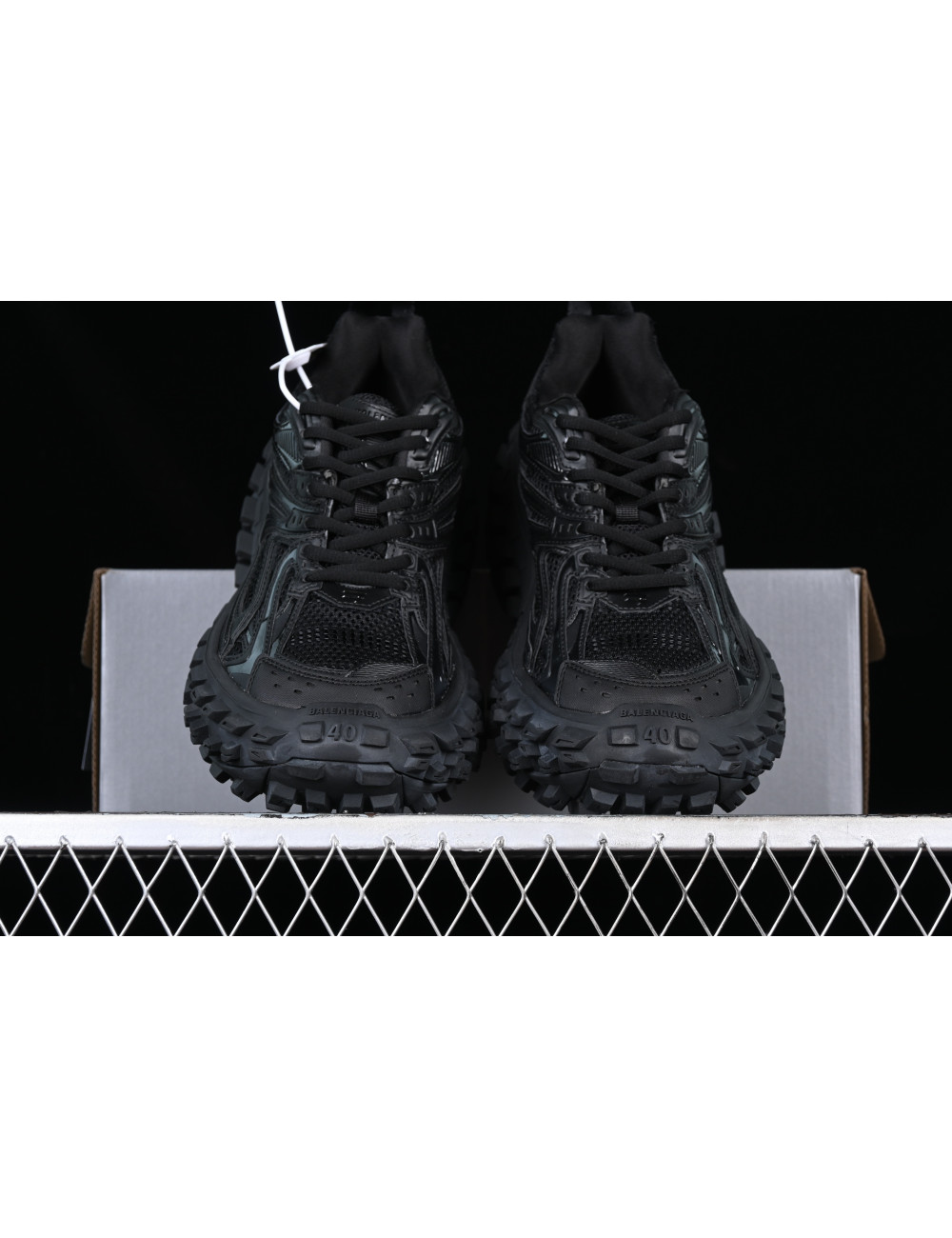 VG Balenciaga Defender Rubber Platform Sneakers W2RA61000