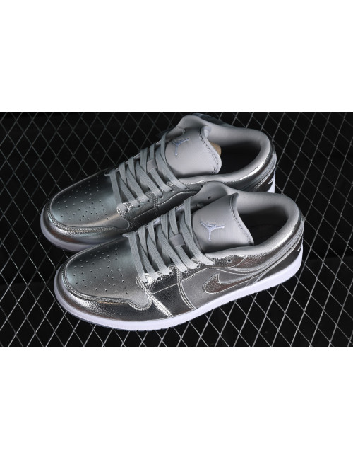 Z Air Jordan 1 Low Metallic Silver AJ1 1 FN5030001