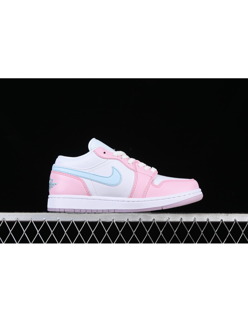 Z Air Jordan 1 Low WhitePink FoamGlacier Blue AJ1 1 HM3706141