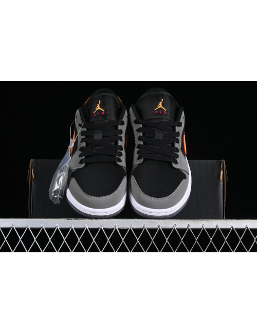 Air Jordan 1 Low Black Orange AJ1 1 FN7308008