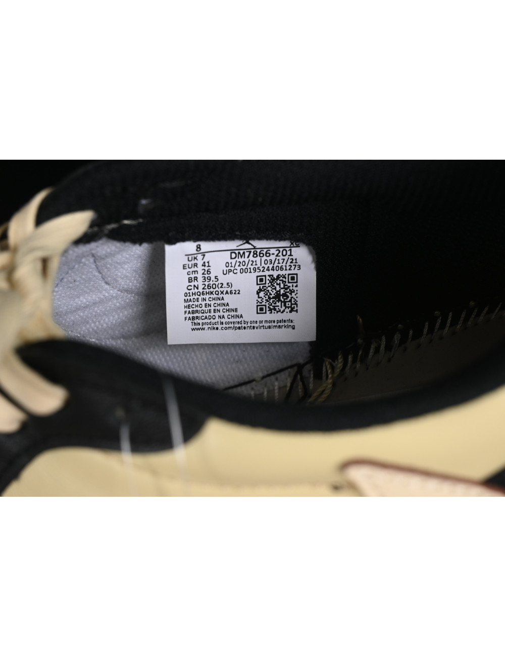 Travis Scott x Air Jordan 1 Low OG AJ1 1 DM7866201