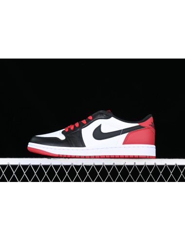 LJR Air Jordan 1 Low Black Toe AJ1 1 CZ0790106