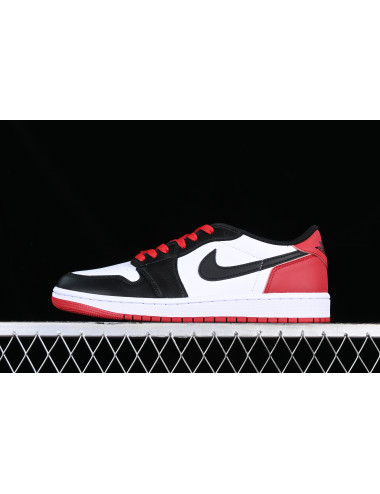 OG Air Jordan 1 Low Black Toe AJ1 1 CZ0790106