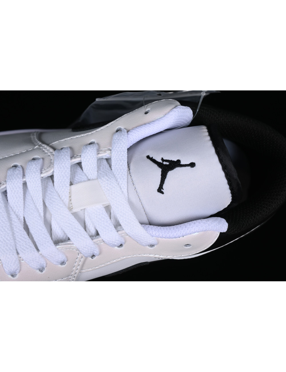 Z Air Jordan 1 Low White and Black AJ1 1 553558132