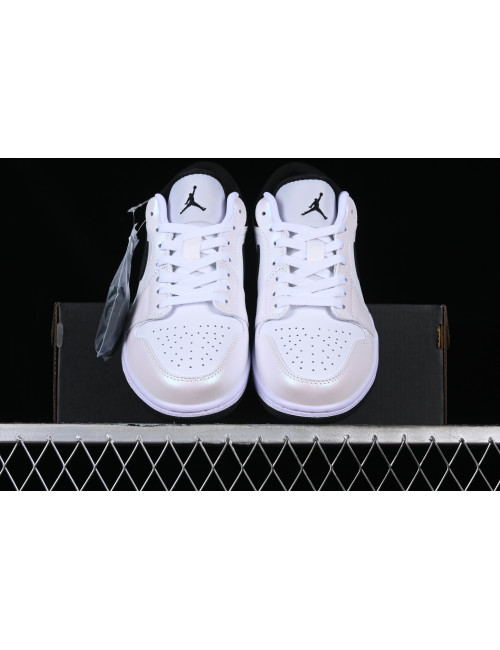 Z Air Jordan 1 Low White and Black AJ1 1 553558132