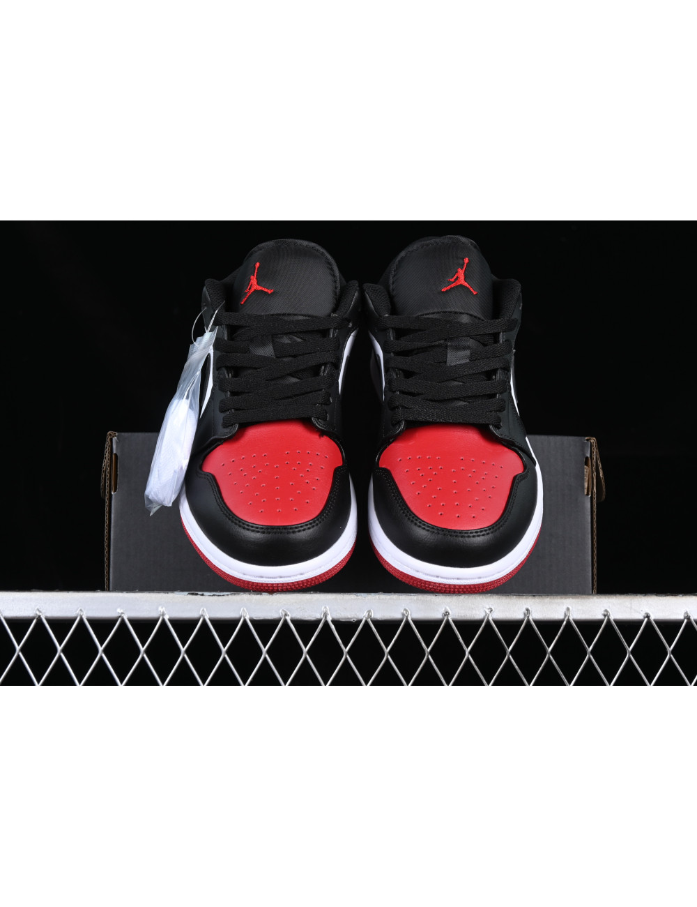 Z Air Jordan 1 Low SE Bred Toe AJ1 1 553558161