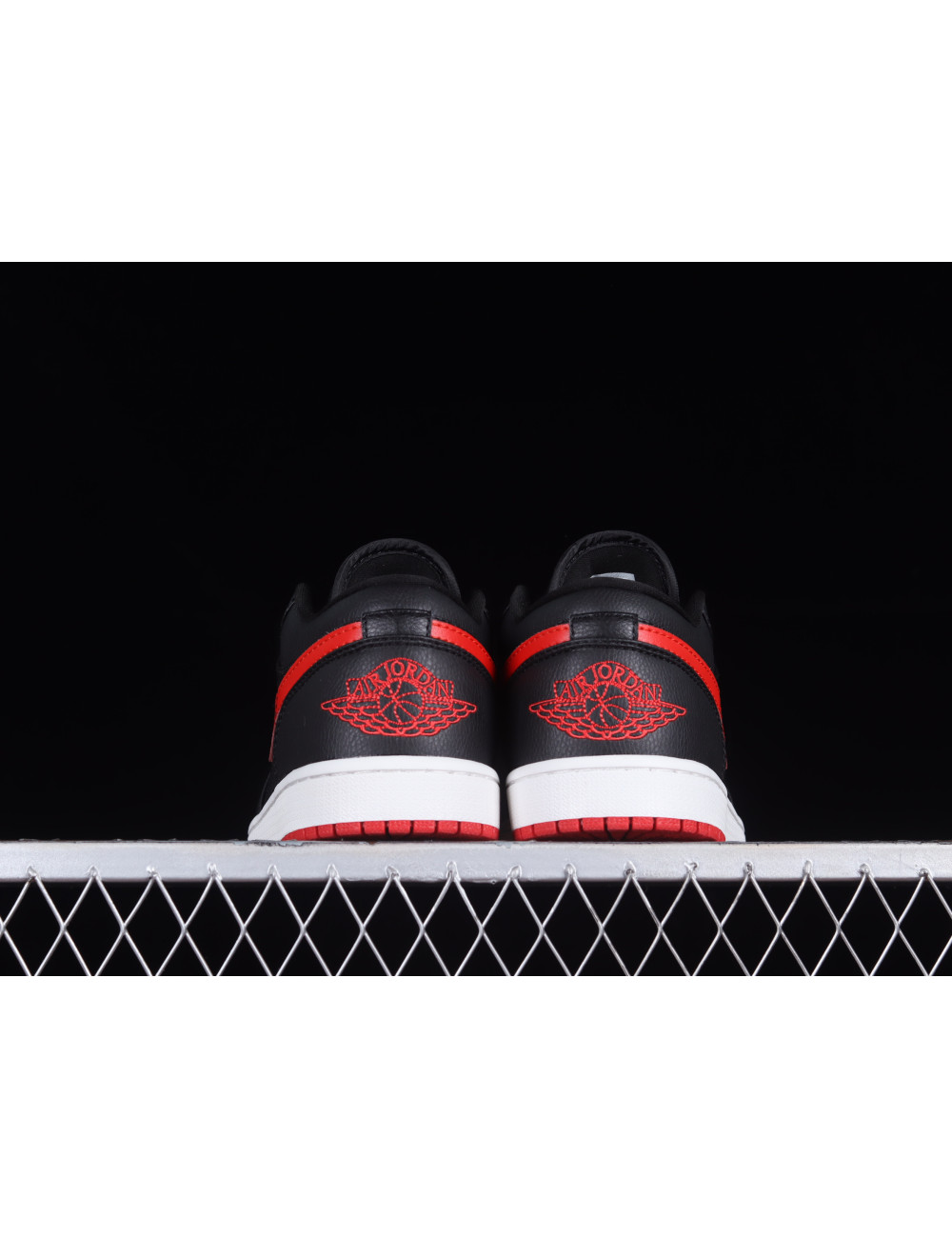 Z Air Jordan 1 Low Black And Red AJ1 1 DC0774061