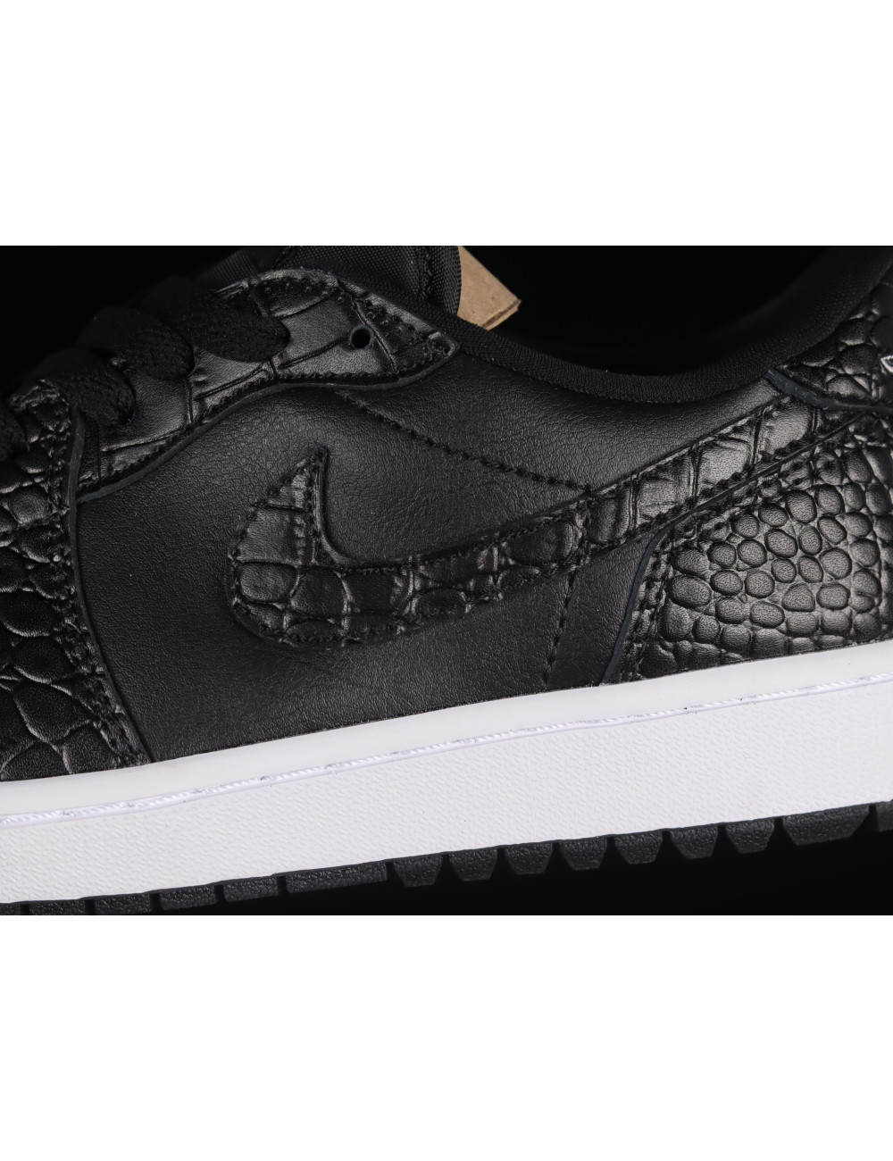 Air Jordan 1 Low Golf Black Snake Pattern AJ1 1 DD9315003