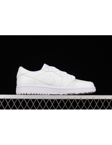 Z Air Jordan 1 Low Golf Triple White AJ1 1 DD9315101