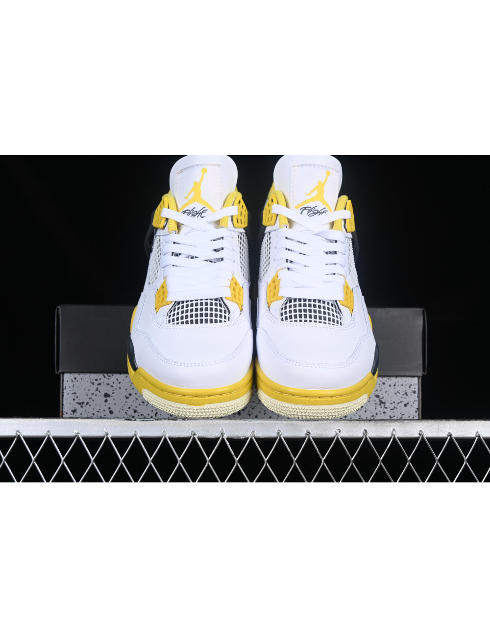 L Air Jordan 4 Retro Vivid Sulfur AJ4 4 AQ9129101