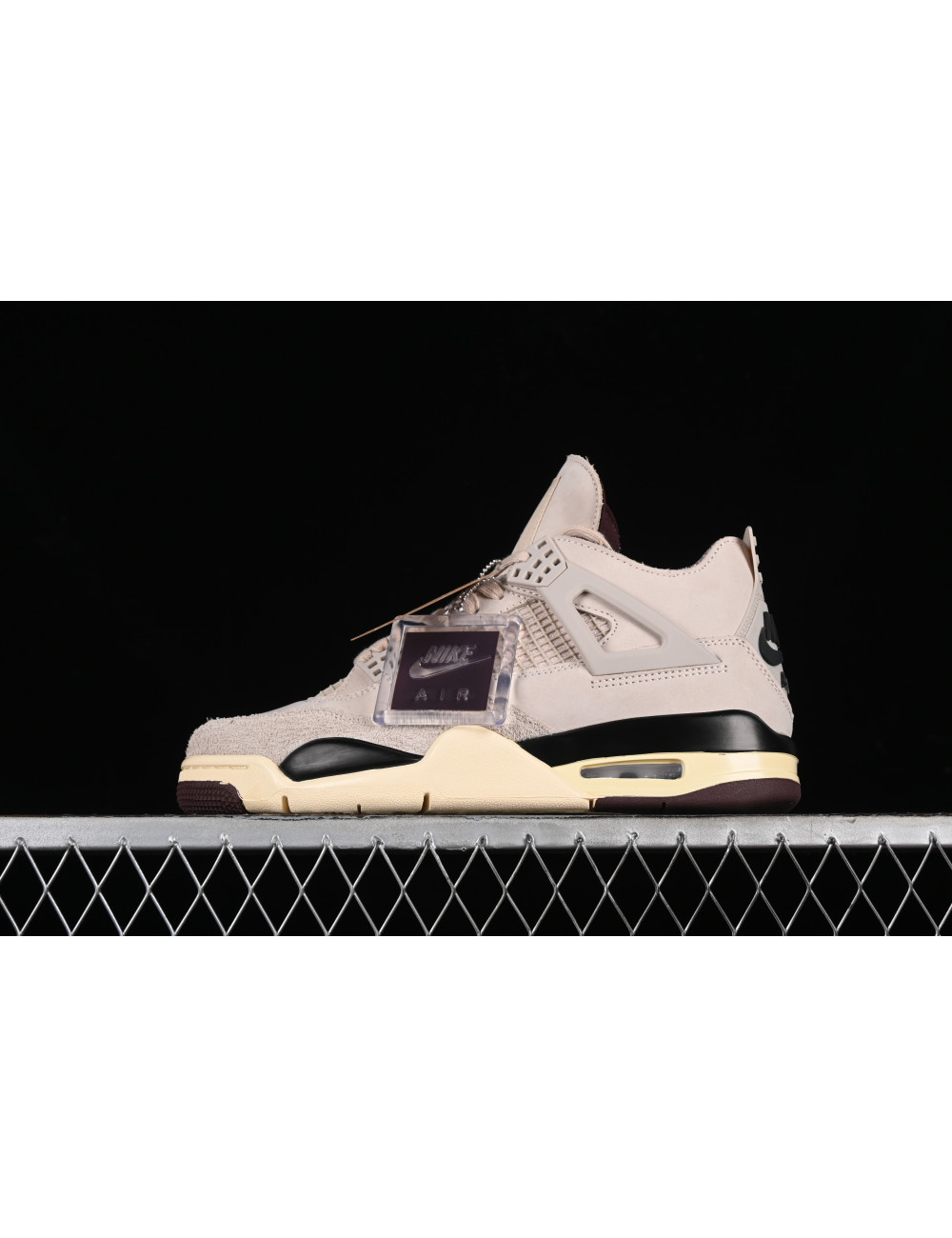 A Ma Maniere x Air Jordan 4 Retro Fossil Stone AJ4 4 FZ4810200