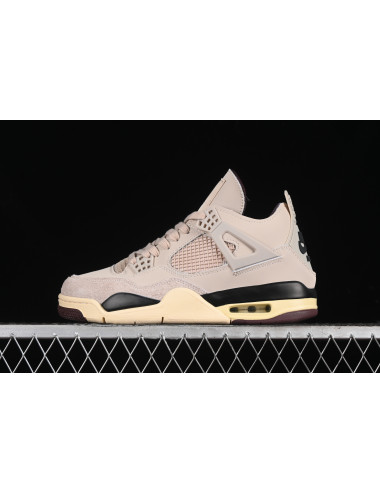 G A Ma Maniere x Air Jordan 4 Retro Fossil Stone AJ4 4 FZ4810200