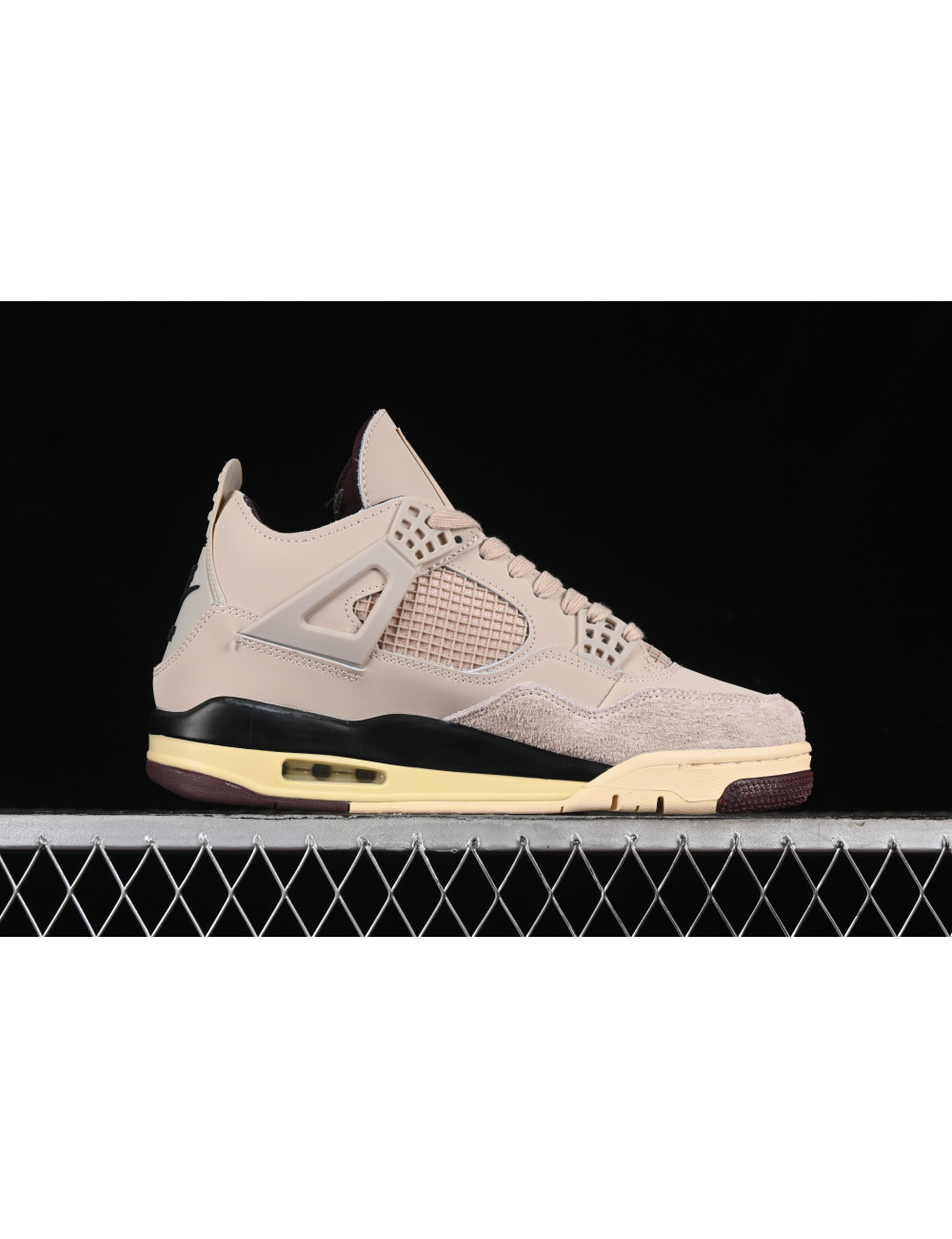 G A Ma Maniere x Air Jordan 4 Retro Fossil Stone AJ4 4 FZ4810200