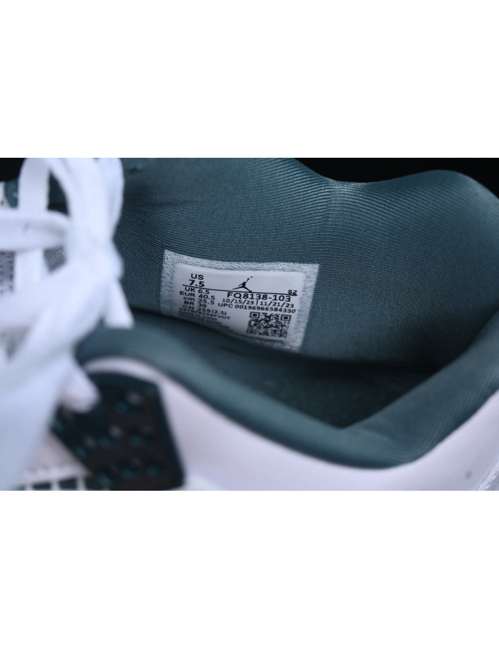 Air Jordan 4 Retro Oxidized Green AJ4 4 AQ8138103