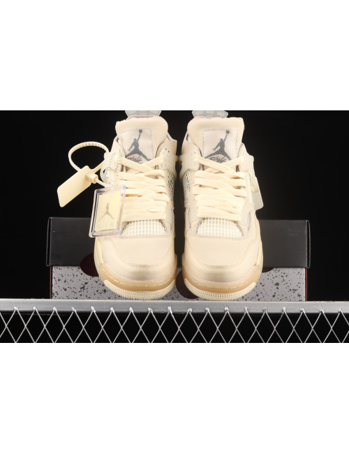 F OF x Air Jordan 4 Retro CreamSail AJ4 4 CV9388100