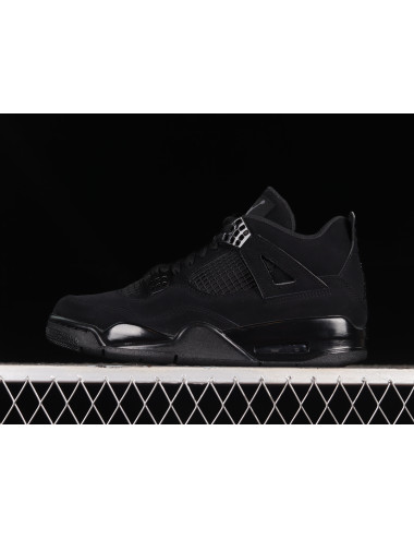 LJR Air Jordan 4 Retro Black Cat AJ4 4 CU1110010