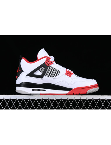 LJR Air Jordan 4 Retro Fire Red AJ4 4 DC7770160