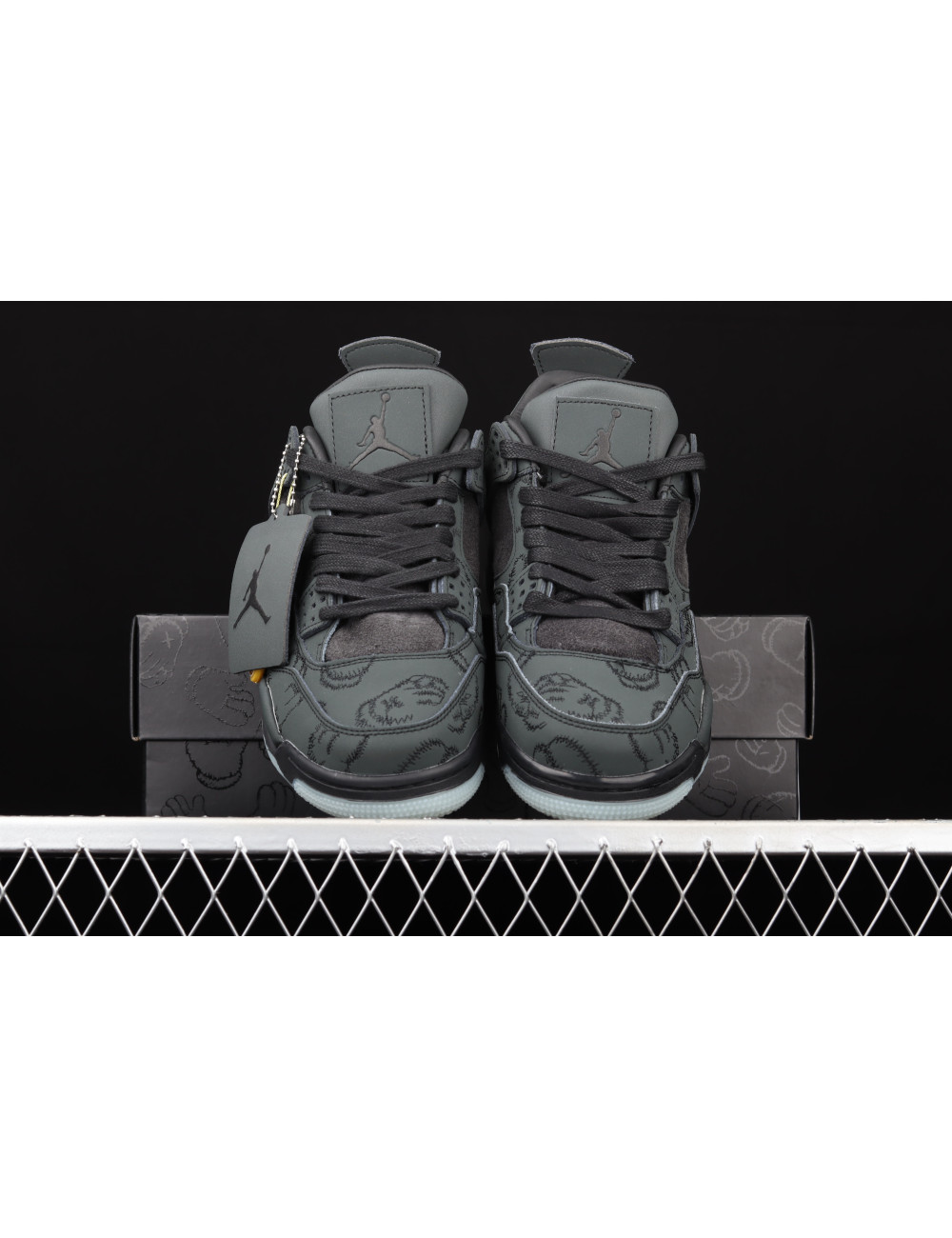 G Kaws x Air Jordan 4 Black AJ4 930155001