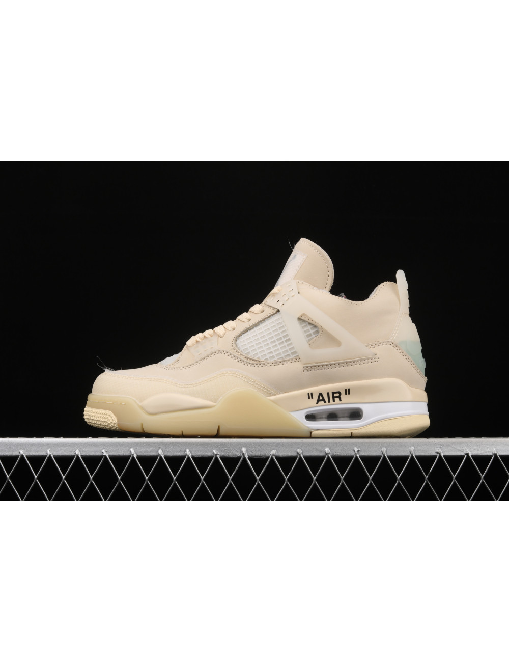 OF x Air Jordan 4 Retro CreamSail AJ4 4 CV9388100