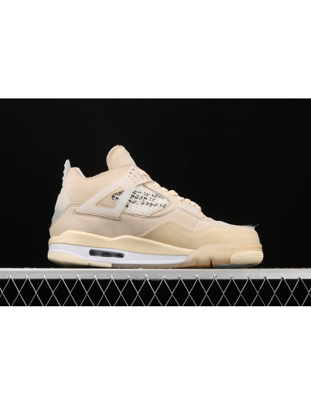 ZG OF x Air Jordan 4 Retro CreamSail AJ4 4 CV9388100