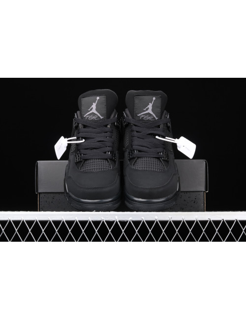 ZG Air Jordan 4Black CatAJ4 4 CU1110010