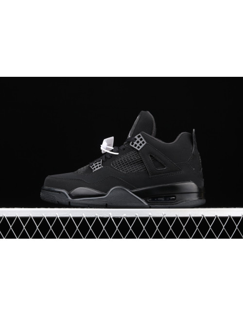 ZG Air Jordan 4Black CatAJ4 4 CU1110010