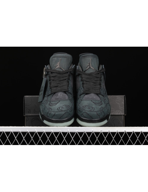 Kaws x Air Jordan 4 Black AJ4 930155001