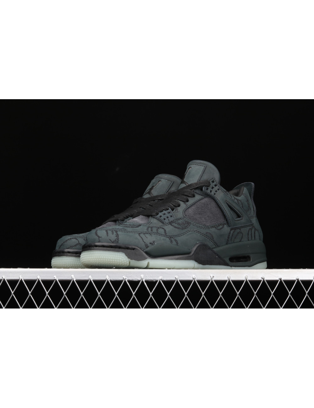 Kaws x Air Jordan 4 Black AJ4 930155001