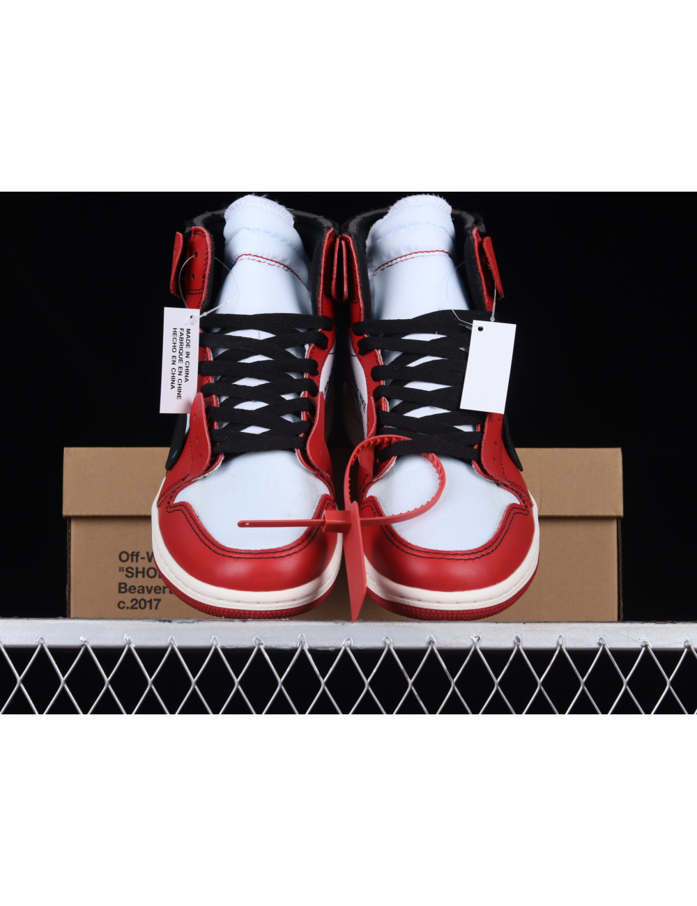 OG Off White x Air Jordan OW AJ1 1 AA3834101