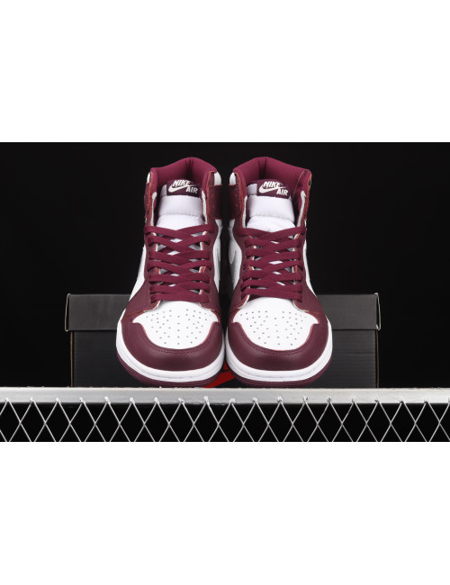 L Air Jordan 1 Retro High OGBordeauxAJ1 1 555088611