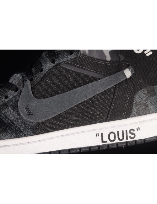 Louıs Vuıtton Air Jordan 1 AJ1 1 Logo