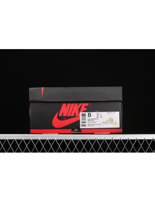 Z Air Jordan 1 Switch Light Smoke Grey J11 CW6576100