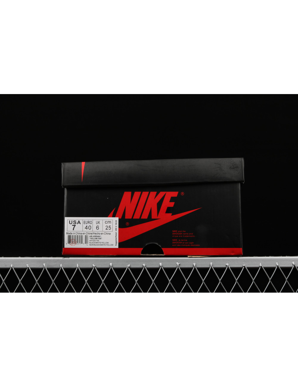 Air Jordan 1 Yellow Toe AJ1 OG AR1020700