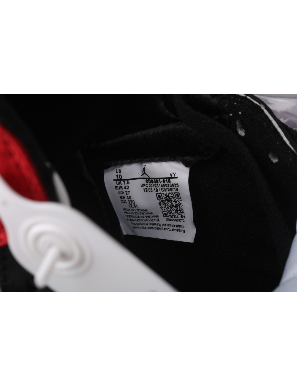 Air Jordan AJ1 Satin WMNSBlack Toe AJ11 CD0461016