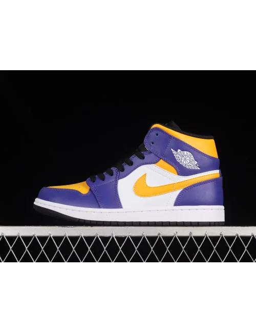 G Air Jordan 1 Mid Lakers AJ1 1 DQ8426517