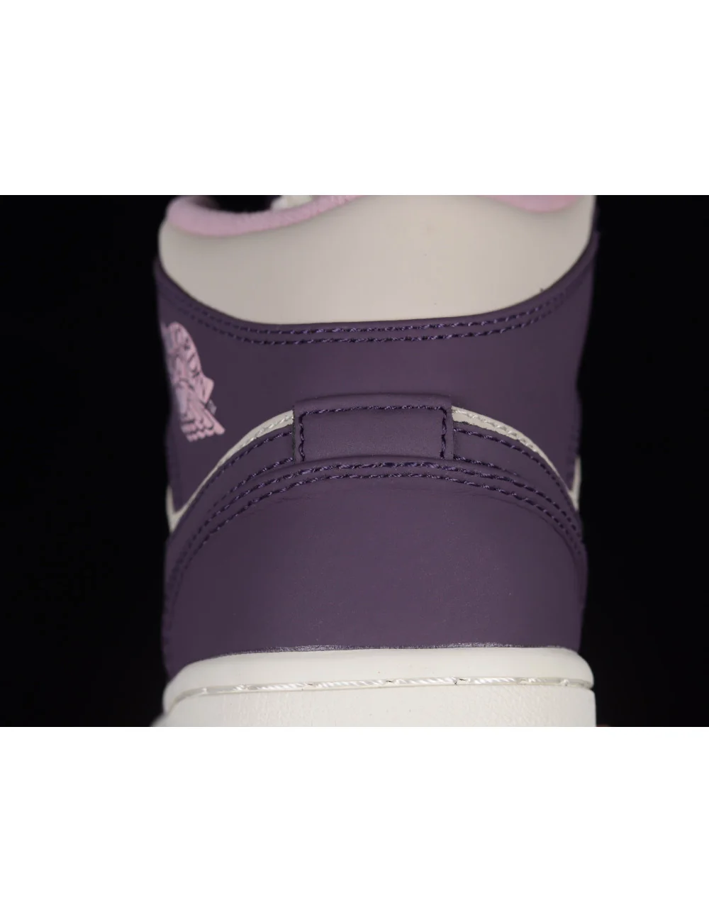 Air Jordan 1 Mid GS Pro Purple AJ1 1 555112500