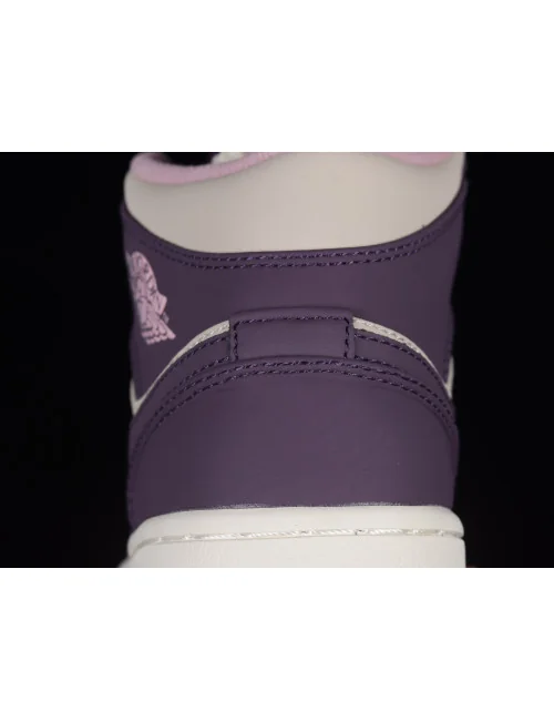 Air Jordan 1 Mid GS Pro Purple AJ1 1 555112500