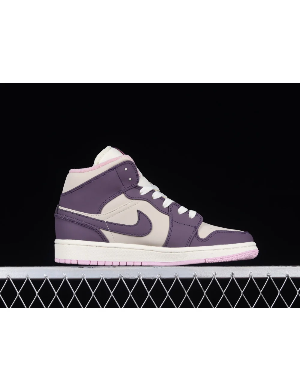 Air Jordan 1 Mid GS Pro Purple AJ1 1 555112500