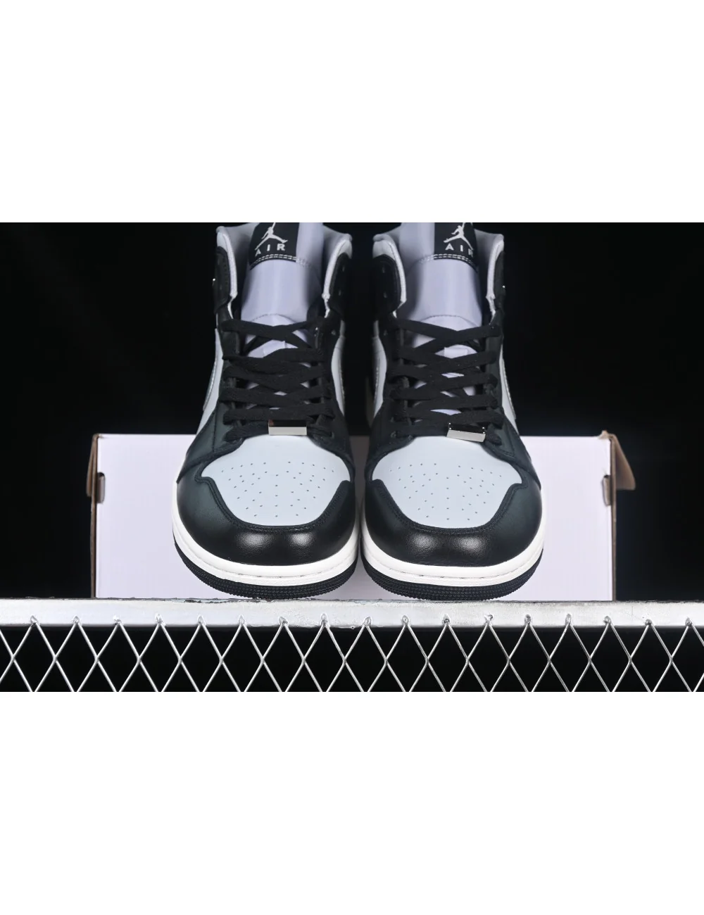 G Air Jordan 1 Mid SE Black Chrome AJ1 1 FB9892002