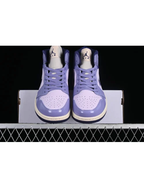 G Air Jordan 1 Mid Sky Purple AJ1 1 DZ3745500