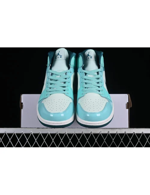 G Air Jordan 1 Mid Bleached Turquoise AJ1 1 DZ3745300