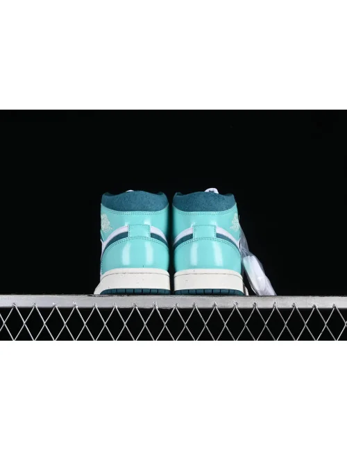 Air Jordan 1 Mid Bleached Turquoise AJ1 1 DZ3745300