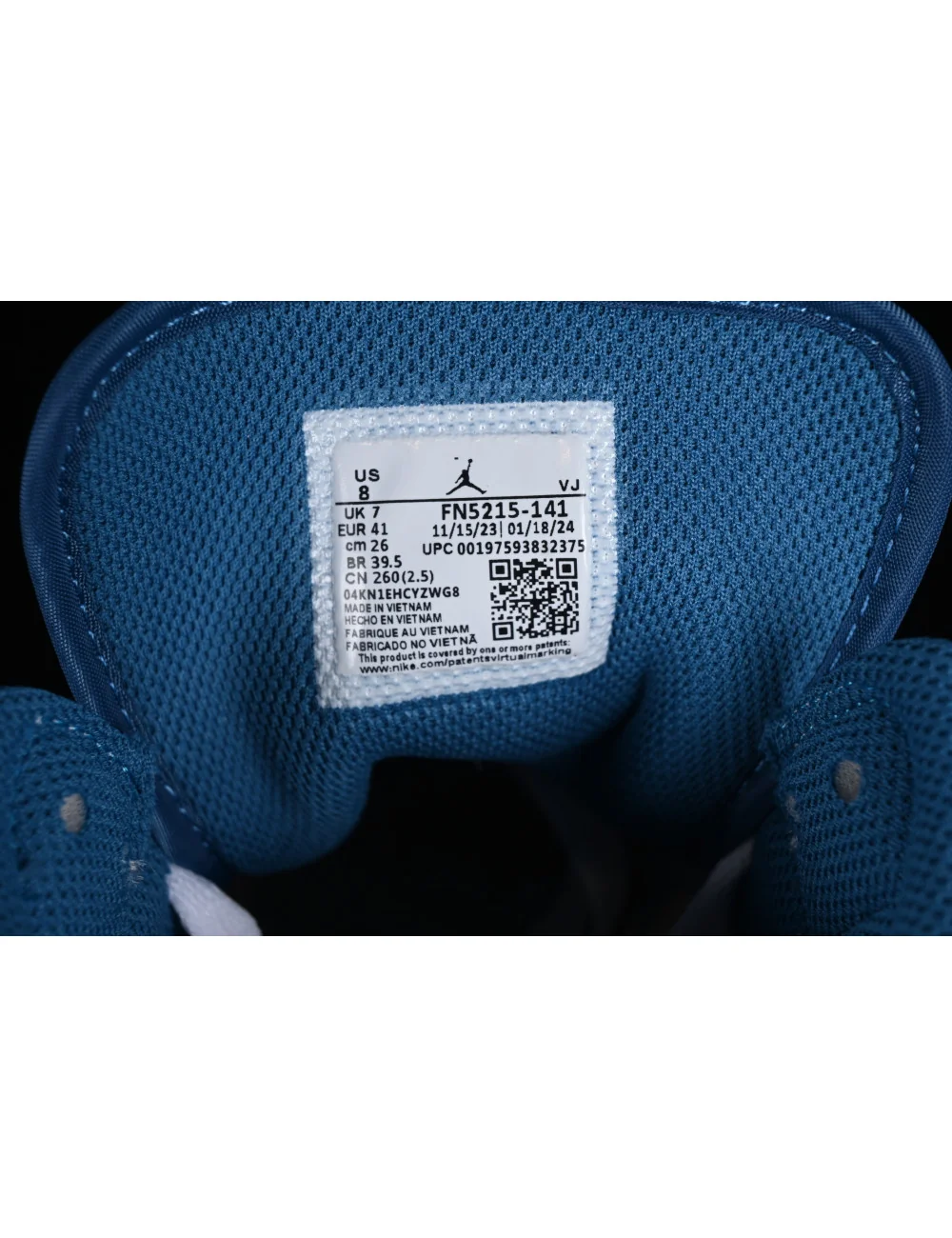 Air Jordan 1 Mid Industrial Blue AJ1 1 FN5215141