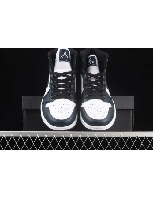 G Air Jordan 1 Mid Dark TealAJ1 1 554724411