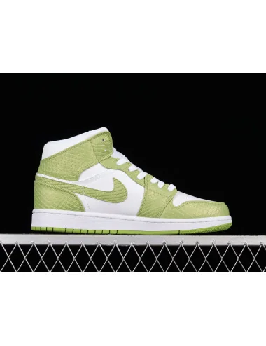 Air Jordan 1 Mid SE Green Python AJ1 1 DV2959113