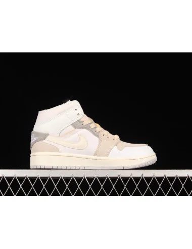 Air Jordan 1 Mid White And Phantom AJ1 1 DM9652100