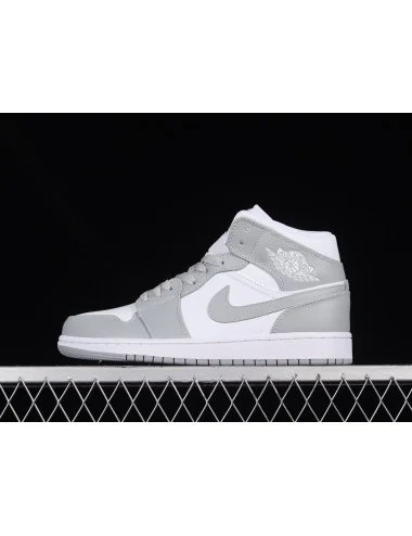 Air Jordan 1 Mid Grey Sail AJ 1 BQ6472115