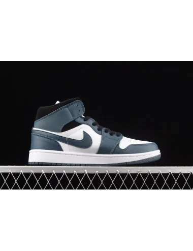 Air Jordan 1 Mid Dark TealAJ1 1 554724411