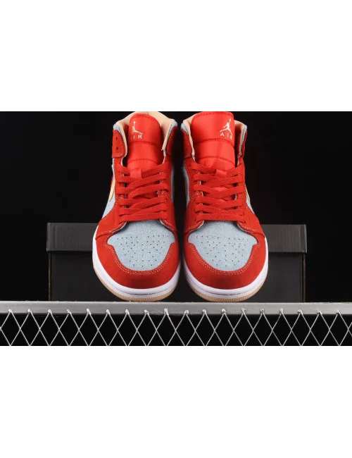 Levis x Air Jordan 1 Mid Denim AJ1 1 DM4352600